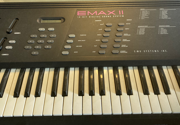 Emu Emax II Keyboard Sampler – SamplerZone.com